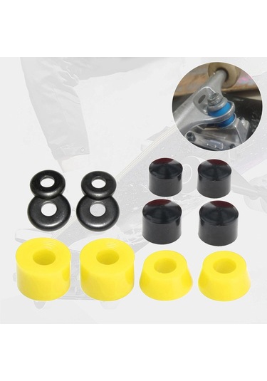 Homyl Kaykay Burcu Yedek Bardak Yıkayıcılar Longboard Sarı Sarı Çok Renkli