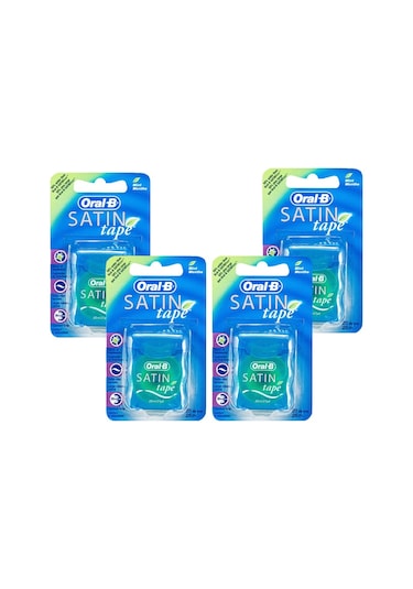 Oral-B Satin Tape Naneli Diş İpi 25 M x 4 Adet