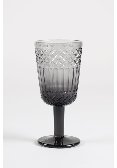 Rakle Vega 4'lü Su Kadehi Füme 280 Cc Renkli