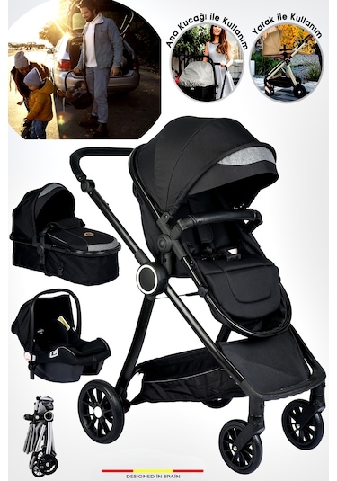 Baby Home 990 Neo 6 in 1 Travel Sistem Bebek Arabası