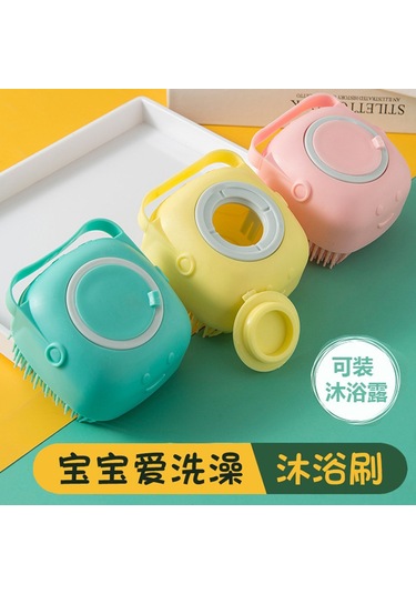 Vkemall Güvenli, Kullanışlı Ve Kompakt Vücut Fırçası - Mavi, Pembe, Sarı Renk Seçenekleri - 1 Adet