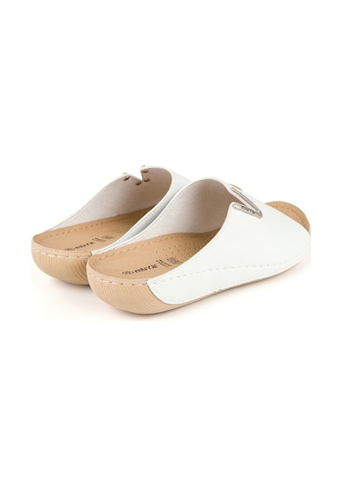 Muya Nest Anatomik Günlül Kadın Terlik-beyaz BEYAZ Beyaz