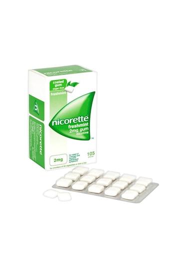 Nicorette Freshmint Naneli Sakız 2mg 105 Adet
