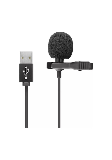 Lavalier Usb Type A Yaka Mikrofonu Canlı Yayın Youtube Video 138