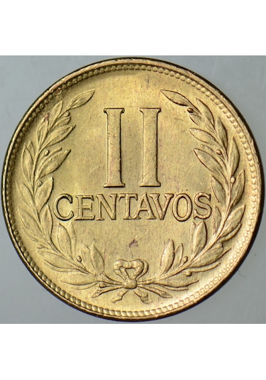 Kolombiya 2 Centavos 1965 Çil -