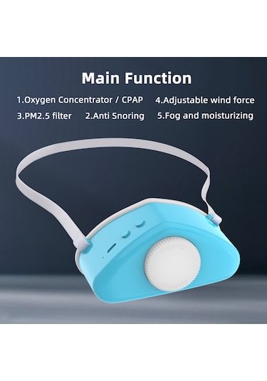 Mufunye Elektrikli Horlama Önleyici Cihaz - Burun Tıkacı İle Rahat Uyku