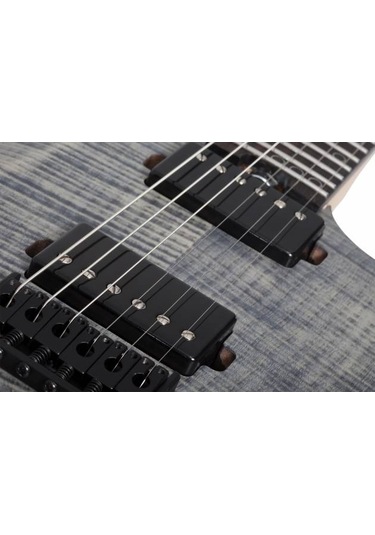Schecter Sunset-6 Extreme Elektro Gitar Grey Ghost