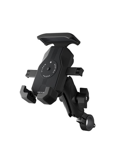 Motosiklet Şok Emici Dönebilen 3 Pençeli Cep Telefonu Tutucu, Stil: Gidon Tipi Diğer Diğer