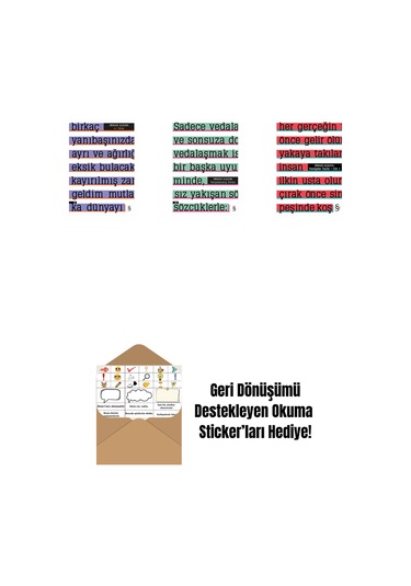A Etika + Parçalanmış Divan + Yenilgiler Tarihi + Okuma Sticker'ları