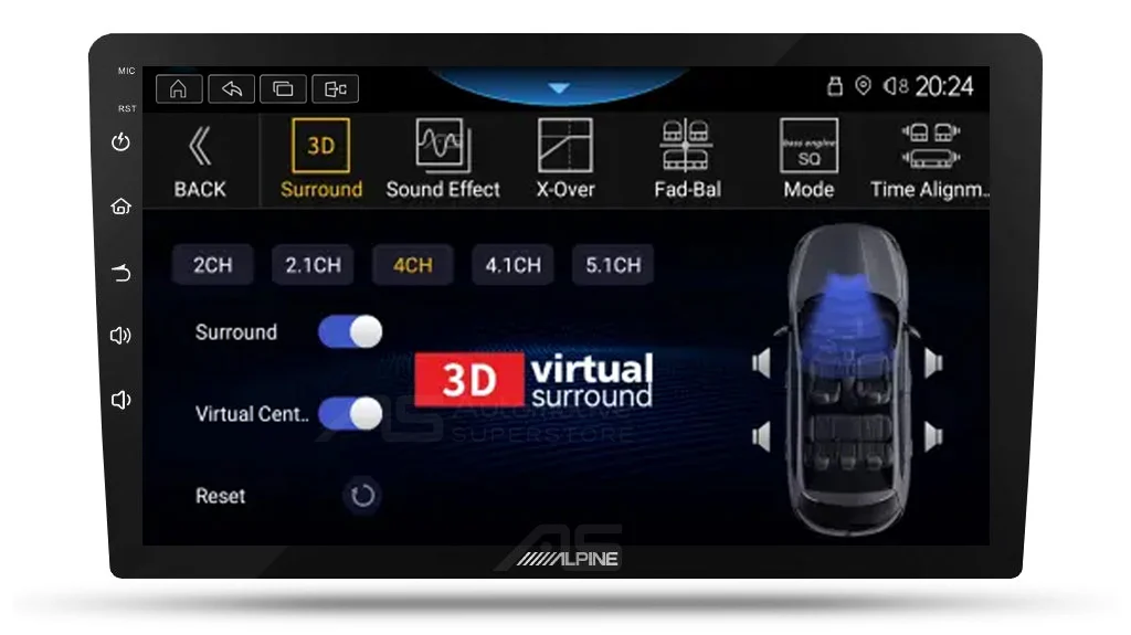 Alpine Ine-ax809 9'' Android Multimedia 9"