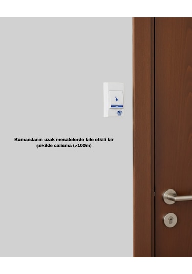 Kablosuz Kapı Zili Ev Ve Ofis İçin Konforlu Çözüm