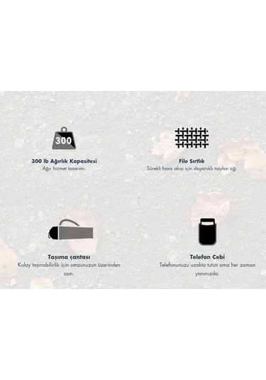 Gci Outdoor Comfort Pro Chair Katlanır Kamp Sandalyesi Gri Melanj Gri