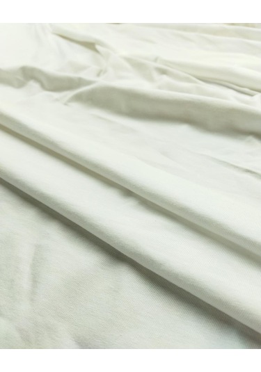 Ekru Renkte Süprem Penye En 170 Cm X Boy 180 Cm -10358 Ekru