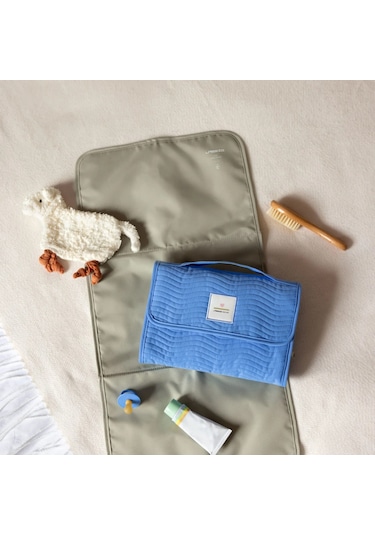 Lassig Changing Pouch Bebek Alt Değiştirme Organizer Xl Blue