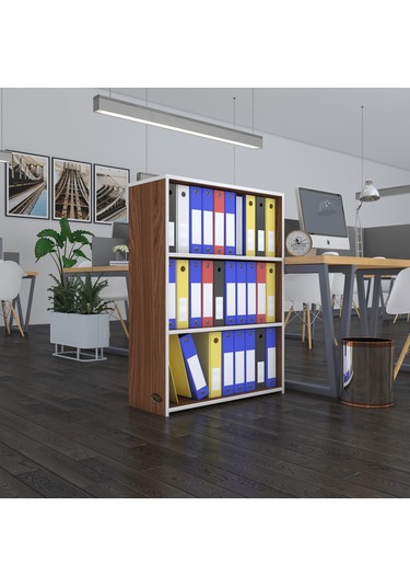 Kenzlife Klasörlük Raflı İlkutay Cvz 105 80 30 Kitaplık Ofis Arkalıksız Diğer