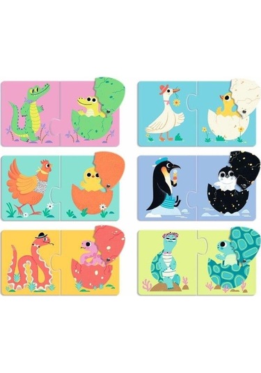Djeco Ikili Puzzle / Funny Eggs