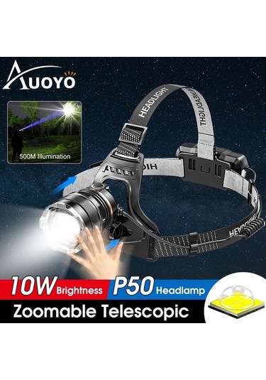 Ulzyvf Yakınlaştırma Uzaktan Usb Tutma Su Siyah Şarjı P50 Özellikli Mekan Lazer Işık Işık Işığı Ipx6 İndüksiyon İndüksiyon Güçlü Geçirmez Gece Far Far Far Dış Çalışma Balık Auoyo Akıllı Jt Siyah