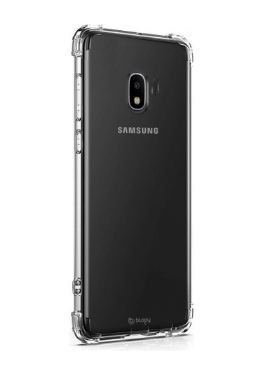 Blogy Galaxy J4 İle Uyumlu Crystal Fit Kılıf Crystal Clear