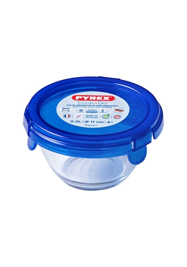 Pyrex 894Pgpb 7040 Kapaklı Saklama Kasesi 02 L Çok Renkli