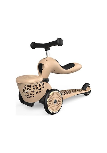 Scoot And Ride Highwaykick 1 Lifestyle Scooter - Leopard 210621-96607 Pembe