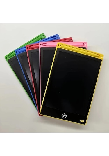 Trendooze Gaojunshop01 Mavi Lcd Çocuk Çizim Tableti, 3-10 Yaş Eğitici Hediye Açık Mavi