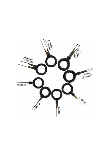 Suntek 70 Adet Pim İtici Tel Kiti Çıkarıcı Otomatik Terminal