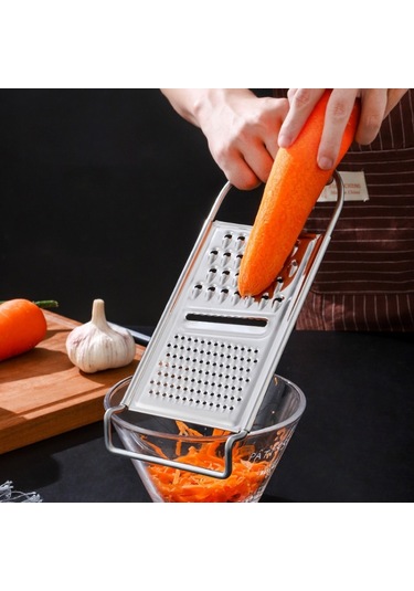 Mutfak Paslanmaz Çelik Sebzeler Kesici Patates Grater 5 Kavisli Diğer