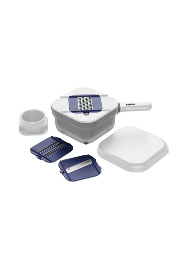 Fabcio Magicmom Çok Amaçlı Dilimleyici Set Beyaz - Lacivert