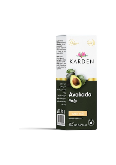 Karden Avokado Yağı 20 ML