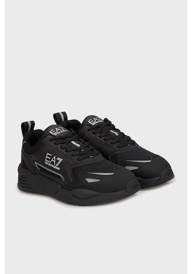 Ea7 Unisex Ayakkabı 7x000308 Af18447 Mc026 Siyah-gümüş Siyah-gümüş