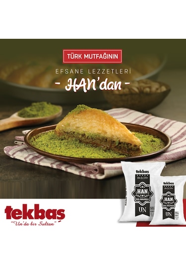 Tekbaş Un Özel Baklavalık Un 25 KG