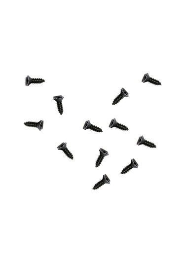 100 Adet 6,5 mm Mini Hobi Vidası Siyah