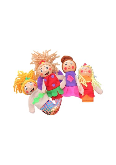 Ahşap Parmak Kuklası Model No 4