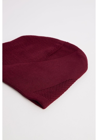 Tudors Erkek Kışlık Bordo Bere-32204 Bordo