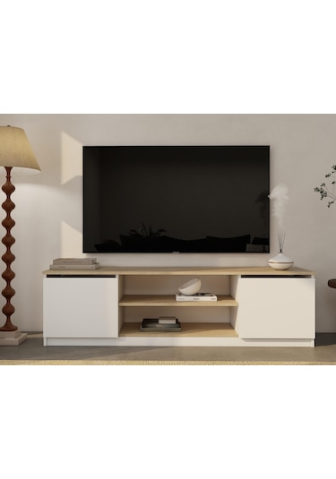 Bade Tv Ünitesi Kotonvizon Renk Beyaz
