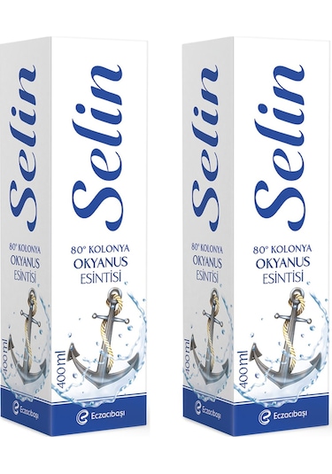 Selin Okyanus Esintisi Kolonya Pet 400 Ml 2 Adet