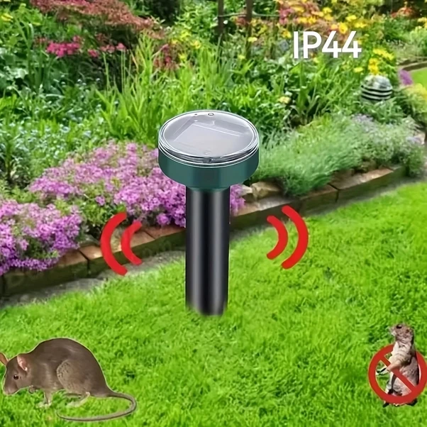 Willowhaven 2li Ses Dalgası Teknolojili Güneş Enerjili Haşere Kovucu Bahçe Çiftlik 600mah