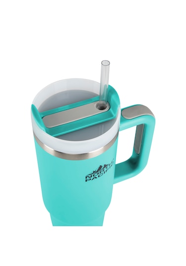 Pipetli Termos - 900 Ml Turkuaz