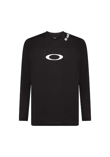 Oakley Oakley Erkek Tişört Free Ride Rc Ls Jersey 14573 SIYAH