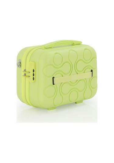 Mçs Polipropilen 3lü Valiz Seti Büyük & Kabin & Makyaj V376 S23sy1000053-set 00194 Açık Sarı