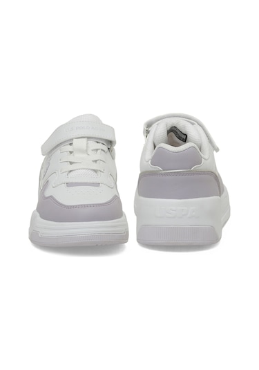 U.s. Polo Assn. Mılow Jr 5pr Beyaz Kız Çocuk Sneaker 000000000102021925 Beyaz-lıla