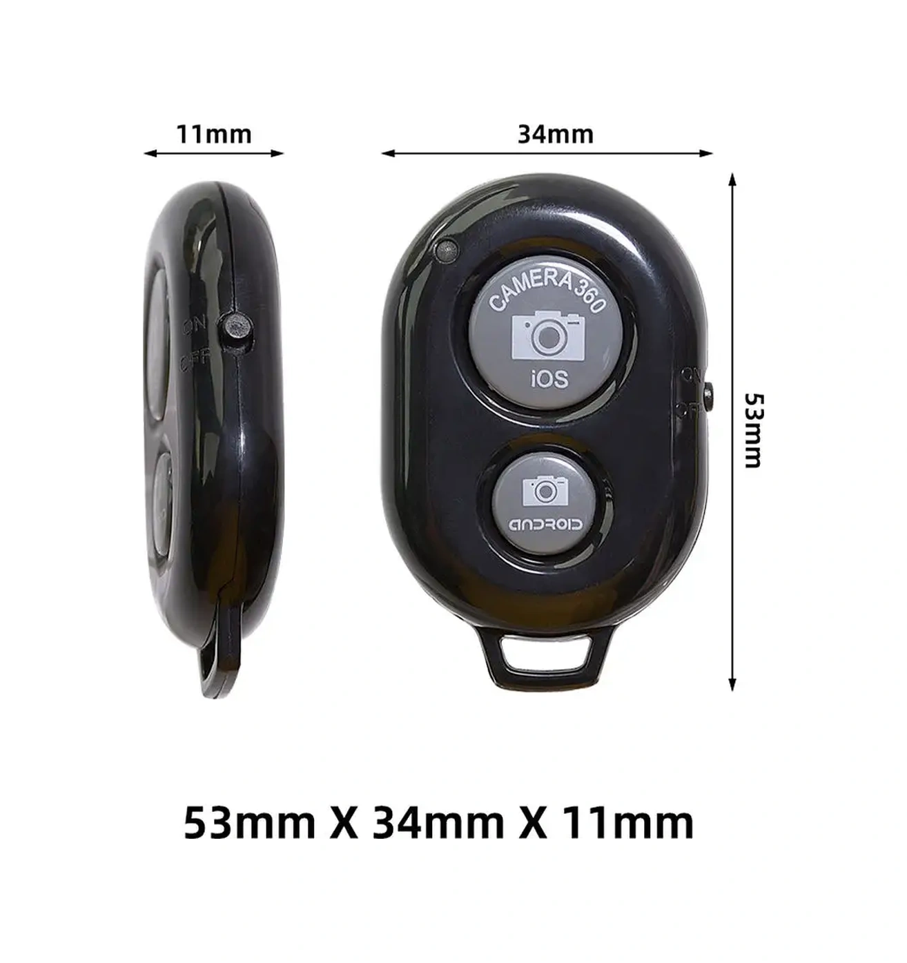 Bravus Bluetooth Kumandası Uzaktan Selfie Çekimi İçin Düğme 18578633