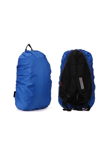 Sırt Çantası Yağmur Kapağı 2 Pcs Yürüyüş, Kamp Gray, 1525l İçin Ayarlanabilir Açık Hava Aksesuarları Antrasit - Gri