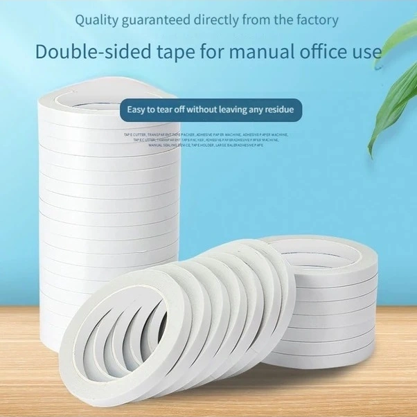 Trendooze Güneş022 10 Rulo Çift Taraflı Yapışkan Bant 0.5cm Genişlik 450cm Uzunluk El İşleri