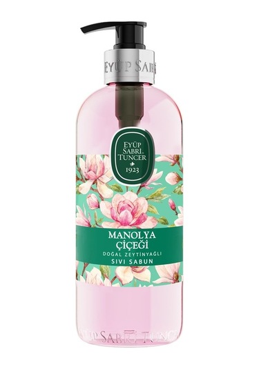 Eyüp Sabri Tuncer Manolya Çiçeği Doğal Zeytinyağlı Sıvı Sabun 500 ML