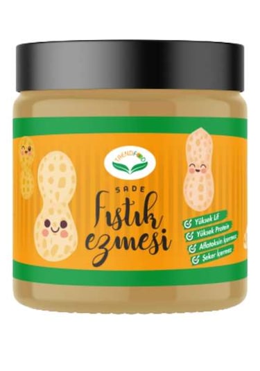 Yer Fıstığı Ezmesi 340 G Katkısız, Şekersiz, Yüksek Protein