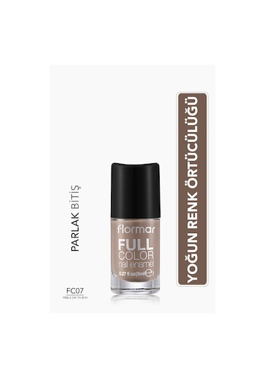 Full Color Ultra Yüksek Pigmentli & Parlak Bitişli Oje 8682536078542 Fc07 Pbbls On Th Bch