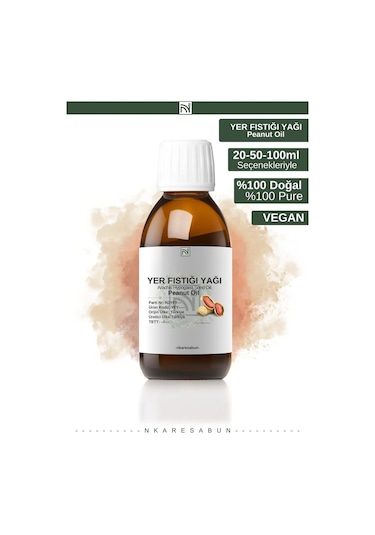 Nkare Yer Fıstığı Yağı 100 ML