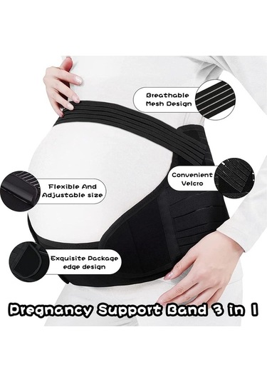 Trendooze Tfd-33248 Nefes Koruyucu Kadın Hamile Bel Bant Bandı Ayarlanabilir Alabilen Mr