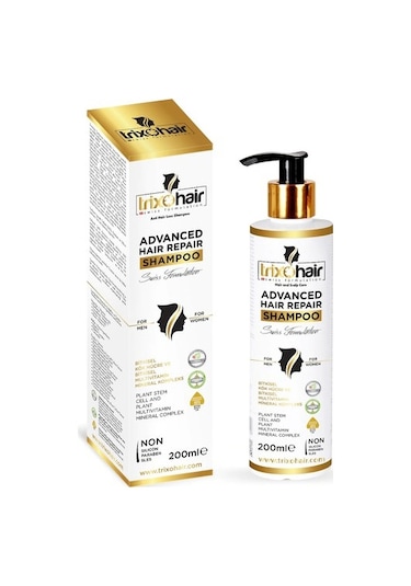 Trixohair Erkekler için Saç Dökülmesine Karşı Bakım Şampuanı 200 ML